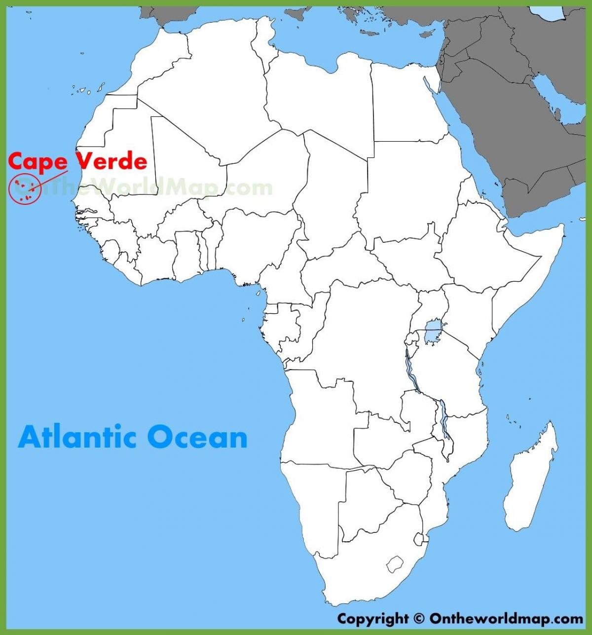 sal Cabo Verde რუკა